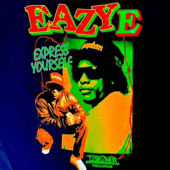 Eazy-E "Express Yourself" Graphic T-Shirt - Size Large - NWT - Picture 2 of 3